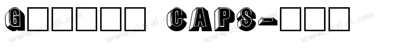 Galaga CAPS字体转换